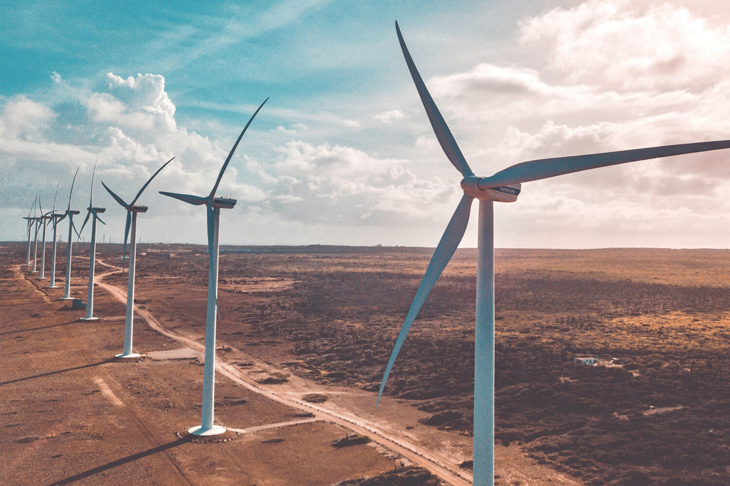 Versicherte Windkraftanlage